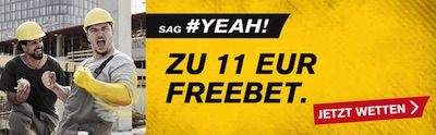 11 Euro von Interwetten geschenkt