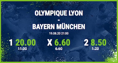 Bet-at-home boostet Quoten zum CL-Halbfinale Lyon vs. Bayern