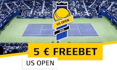 XTiP Cashback Aktion zu den US Open 2020