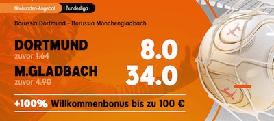 BVB Gladbach beste Quoten 888sport