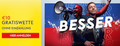 10 Euro Sky Bet Freebet für das Vervollständigen des Profils