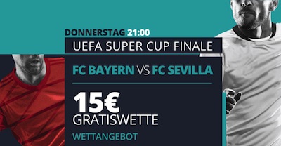 15 Euro zum Supercup von Novibet