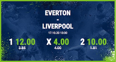 Bet at home Quotenboost auf Everton und Liverpool im Merseyside Derby