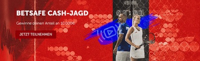 Betsafe Cash Jagd Livewetten Ranking Gewinnspiel