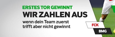 Betway 1. Tor gewinnt Promo beim Rheinderby Köln gegen Gladbach