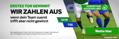 Betway Tor Promo zu Werder vs Hoffenheim
