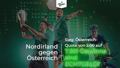 Mr Green Quotenboost in der Nations League auf Österreich in Nordirland