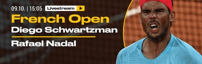 Bwin Banner zu Schwartzman vs Nadal