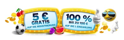 Sunnyplayer Bonus für Sportwetten