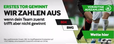 Betway Erstes Tor gewinnt Leverkusen Gladbach Wette