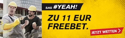 Interwetten 11 Euro Freebet zum Bundesliga-Schlager BVB gegen FC Bayern