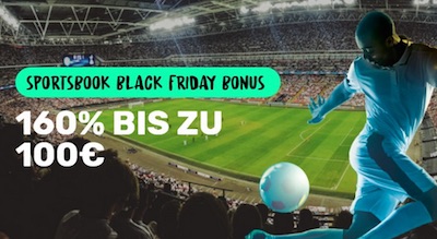 Wallacebet mit 160% Black Friday Reload Bonus