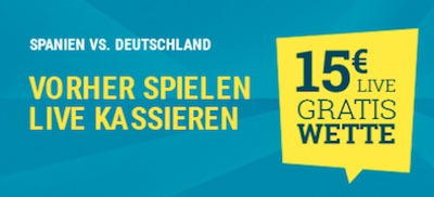 sportwetten.de Live-Freebet zu Spanien vs. Deutschland in der Nations League