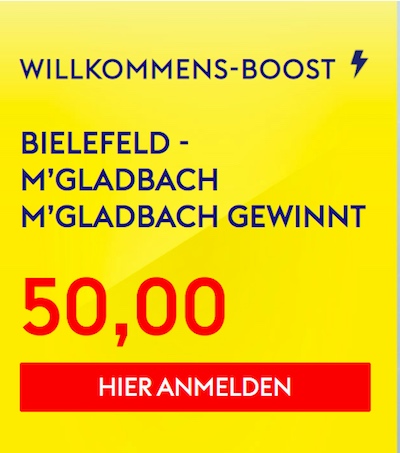 50 Boost Skybet Gladbach