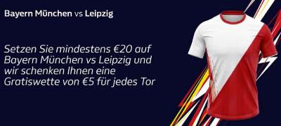 FCB-RBL: 5€ für jeden Treffer bei William Hill