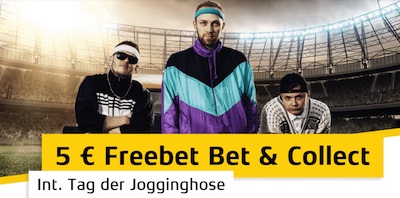 5€ zum Tag der Jogginhose von Merkur Sports