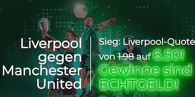 Liverpool Manu Quotenboost MrGreen