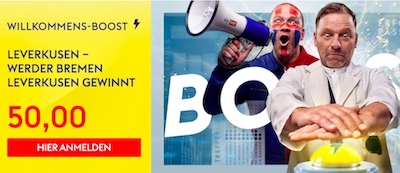 50.0 Quote auf Leverkusen Skybet
