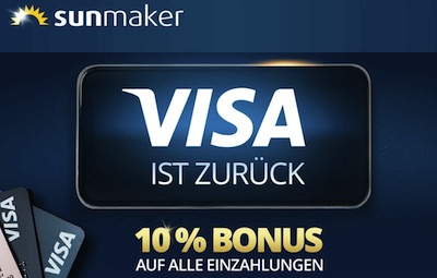 Sunmaker Visa Bonus