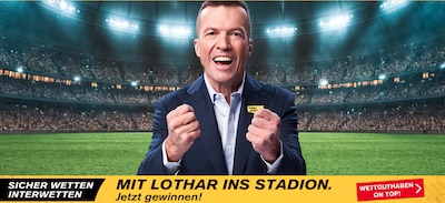 Gewinnspiel mit Lothar Matthäus bei Interwetten