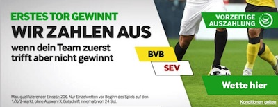 Betway 1 Tor gewinnt Borussia Dortmund FC Sevilla wetten
