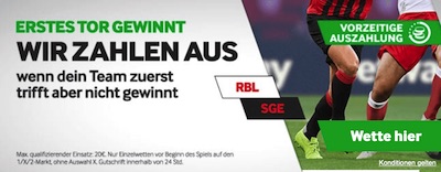 Betway Leipzig Frankfurt erstes Tor gewinnt wir zahlen aus Aktion wetten