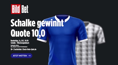 BildBet Boost Schalke Gladbach erhöhte Quote wetten