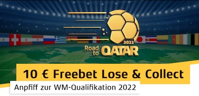 Freebet im Wert von 10 EUR bei Merkur sports