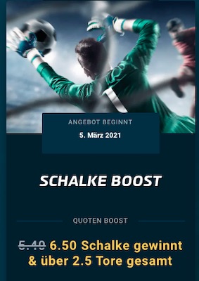 Mybet mit verbesserten Quote zu Schalke Mainz