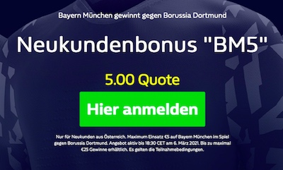 William Hill Bayern Dortmund