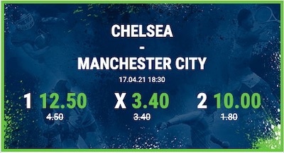 Bet at home verbessert Quoten zum FA Cup Chelsea City