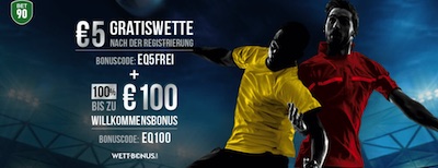 Exklusiver bet90 Bonus für Neukunden