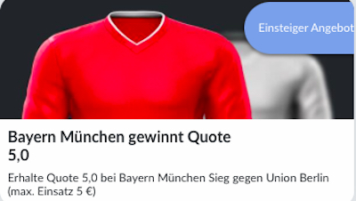 FCB gewinnt gg Union Bildbet