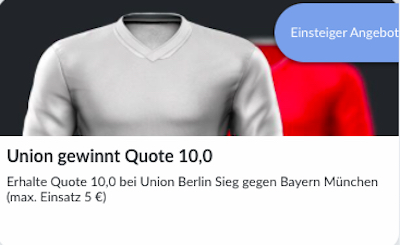 Union gewinnt gg Bayern Bildbet