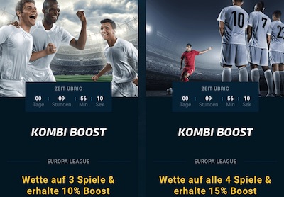 Mybet Kombi Boost Europa League Viertelfinale
