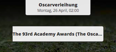 Academy Awards 2021