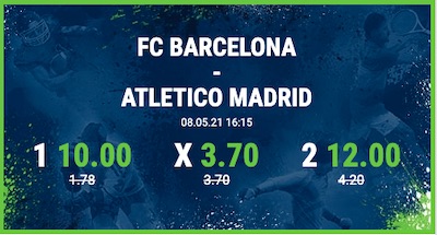 Bet at home Boost zu Barca - Atletico