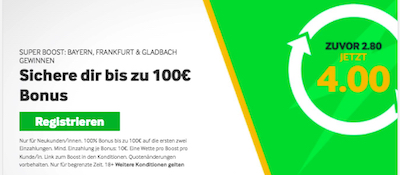 Super Boost Betway 33. Spieltag