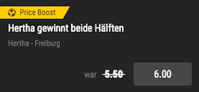 Buli Bwin Hertha BSC SC Freiburg