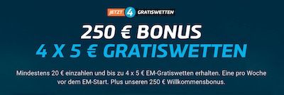 Mybet EM Angebot