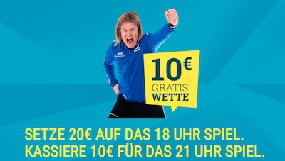 Bet and Get von sportwetten.de zum EM Achtelfinale