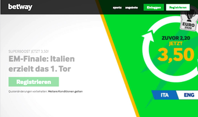 Boost Italien Betway