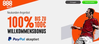 888sport Bonus für Neukunden