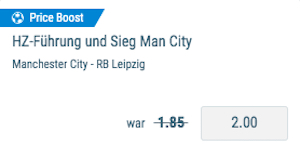 City vs. RB Sportingbet Boost