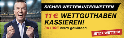 CL EL ECL Interwetten 11 Euro