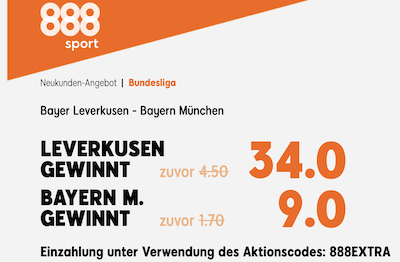 Bayer Leverkusen Bayern Muenchen 888sport