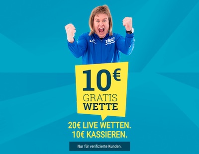 10€ Freiwette bei sportwetten.de sichern