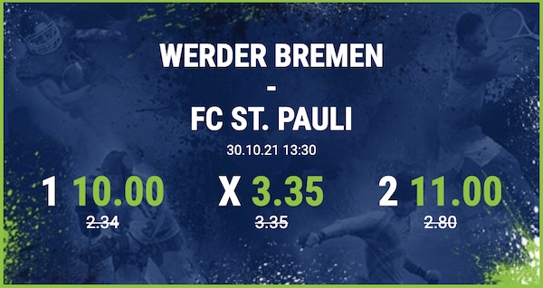 Bet at Home Werder St Pauli