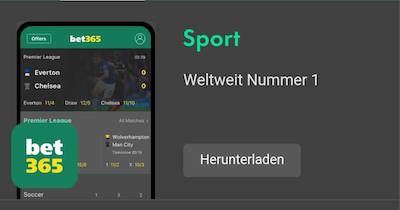 So downloadest du dir die bet365 app