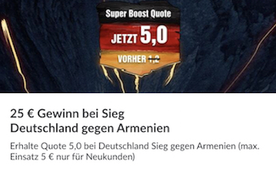 Deutschland Armenien Bildbet Boost